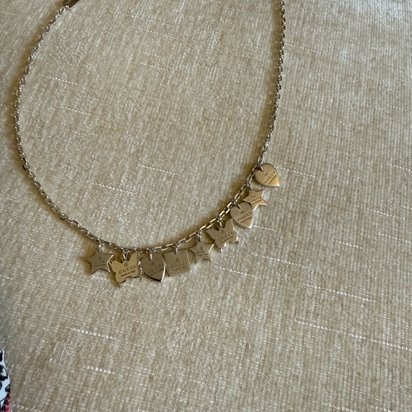 Gucci Silver Multi-Charm Necklace - Picture 5 of 10